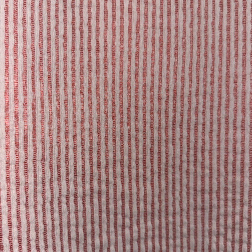 Boden Pink Striped Ruffle Top - Picture 4 of 6